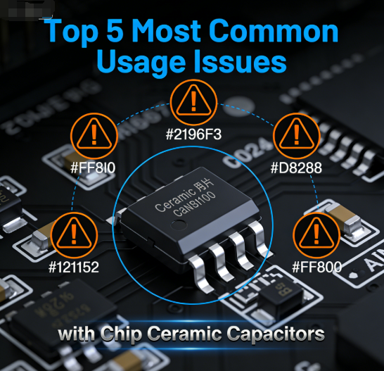 Top 5 Most Common Usage Issues with Chip Ceramic Capacitors